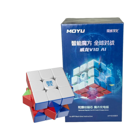 MoYu WeiLong WRM V10 AI Gyroscope UV Smart Cube 3x3x3