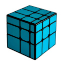 QiYi Tiled Mirror Cube Blue