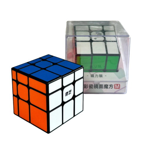 QiYi Tiled Mirror Cube Magnetic Black