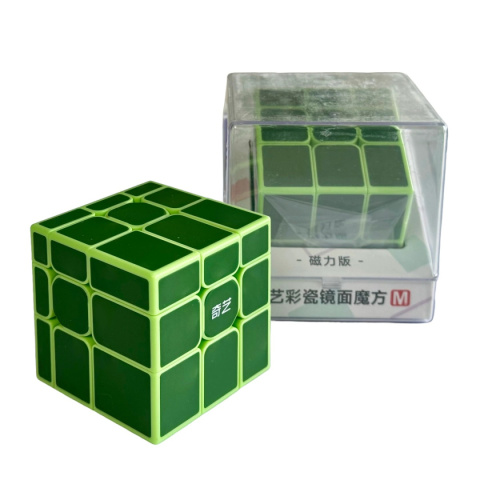 QiYi Tiled Mirror Cube Magnetic Green