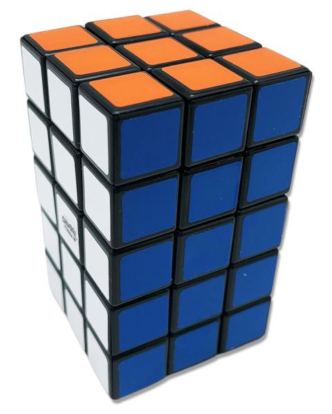 Calvin's Puzzle 3x3x5 Cuboid with Aleh & Evgeniy logo Calvin's Puzzle 3x3x5 Cuboid with Aleh & Evgeniy logo