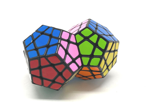 Calvin's Puzzle Double Megaminx Black Body (Mod) Calvin's Puzzle Double Megaminx Black Body (Mod)