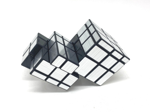 Calvin's Puzzle Mirror Double Cube Silver Calvin's Puzzle Mirror Double Cube Silver