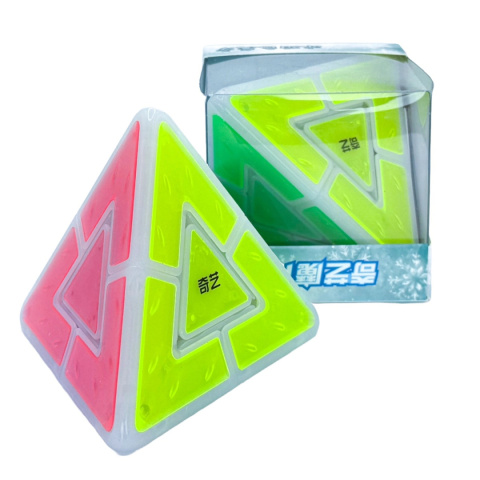 QiYi Ice Amber Pyraminx Lite QiYi Ice Amber Pyraminx Lite