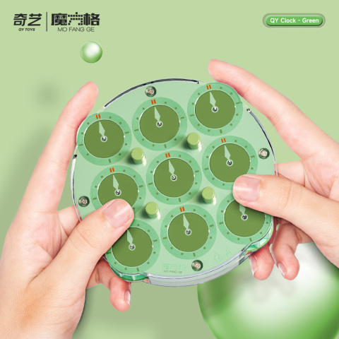 QiYi Magnetic Clock Green Limited Edition QiYi Magnetic Clock Green Limited Edition