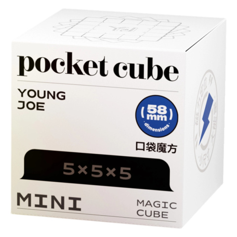 YJ Pocket Cube mini 5x5 Magnetic (58mm) YJ Pocket Cube mini 5x5 Magnetic (58mm)