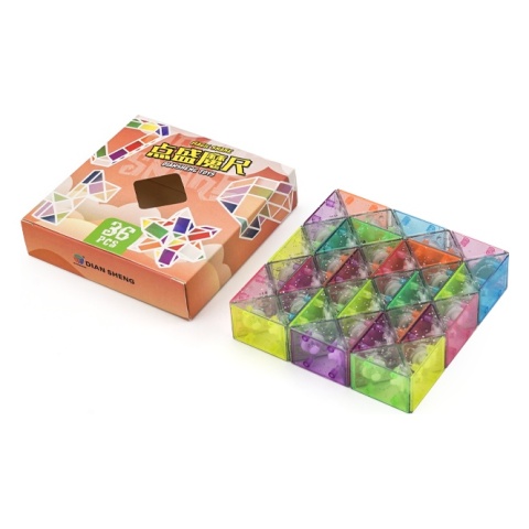 DianSheng 36-Block Magic Snake Transparent DianSheng 36-Block Magic Snake Transparent