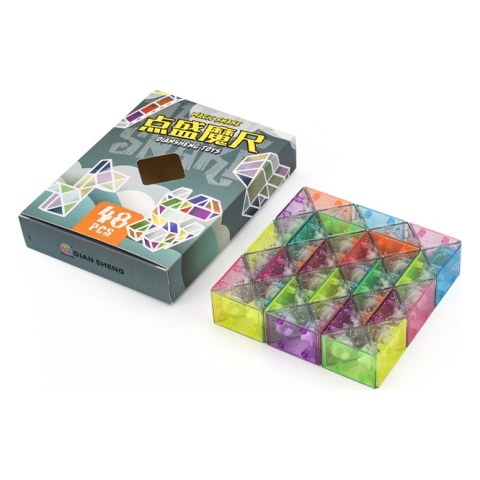DianSheng 48-Block Magic Snake Transparent DianSheng 48-Block Magic Snake Transparent