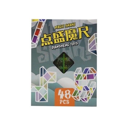 DianSheng 48-Block Magic Snake Transparent DianSheng 48-Block Magic Snake Transparent