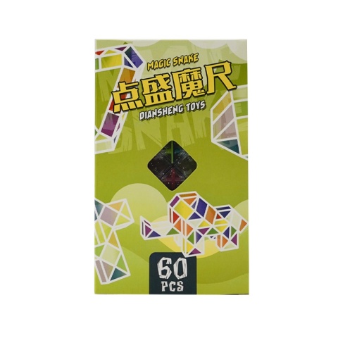 DianSheng 60-Block Magic Snake Transparent DianSheng 60-Block Magic Snake Transparent