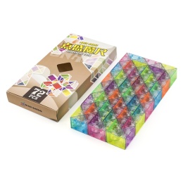 DianSheng 72-Block Magic Snake Transparent