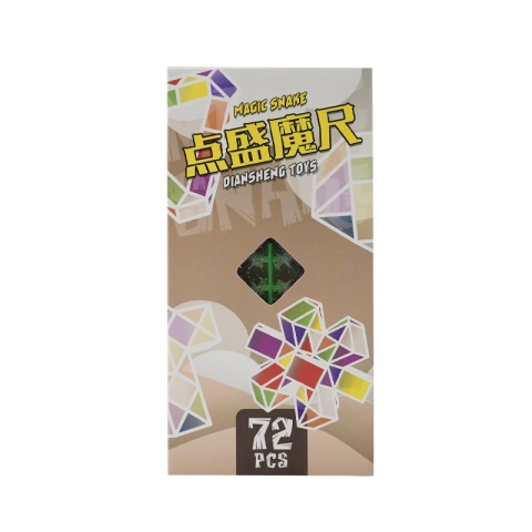 DianSheng 72-Block Magic Snake Transparent DianSheng 72-Block Magic Snake Transparent