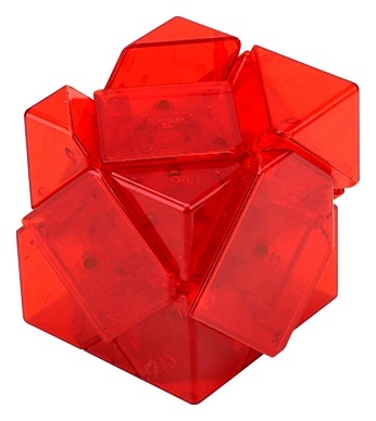 DianSheng Mirror Skewb Magnetic Transparent Red DianSheng Mirror Skewb Magnetic Transparent Red