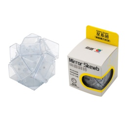 DianSheng Mirror Skewb Magnetic Transparent