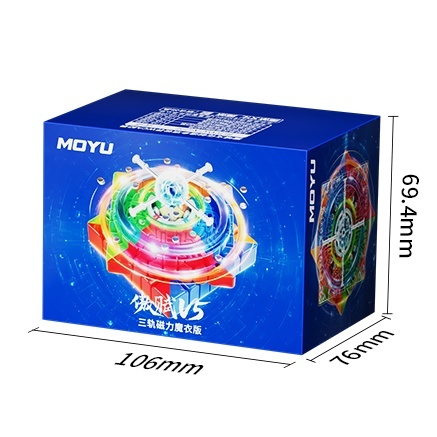 MoYu AoFu V5 7x7 Triple-Track Magnetic UV