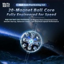 MoYu WeiLong V11 3x3 20-M Maglev Ball Core UV