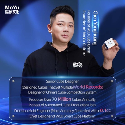 MoYu WeiLong V11 3x3 20-M Maglev Ball Core UV MoYu WeiLong V11 3x3 20-M Maglev Ball Core UV