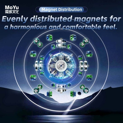 MoYu WeiLong V11 3x3 20-M Maglev Ball Core UV MoYu WeiLong V11 3x3 20-M Maglev Ball Core UV