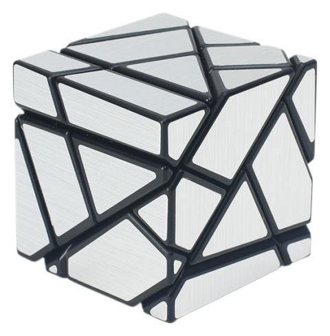 Ninja 3x3 Ghost Cube with Silver Stickers Ninja 3x3 Ghost Cube with Silver Stickers