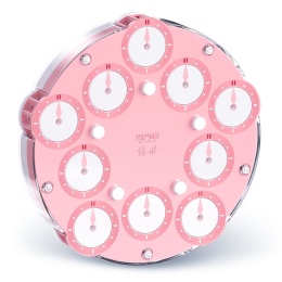 QiYi 5x5 Magic Clock Pink