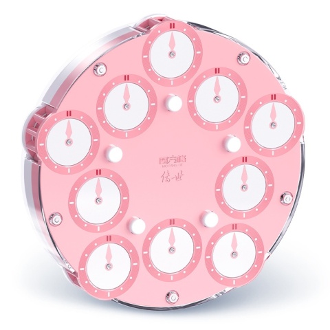 QiYi 5x5 Magic Clock Pink