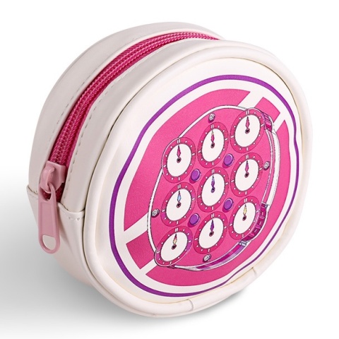 QiYi Clock Pouch Pink