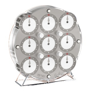 QiYi Magnetic Clock Gray - Limited Edition