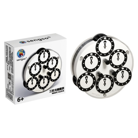 SengSo 3x3 Magnetic Clock V2