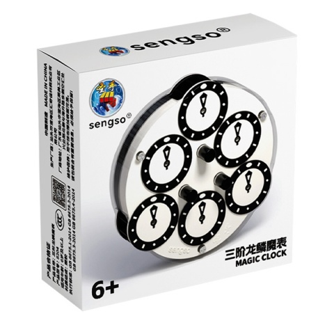SengSo 3x3 Magnetic Clock V2
