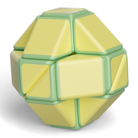 YJ Panda-Style 24-Block Magic Snake