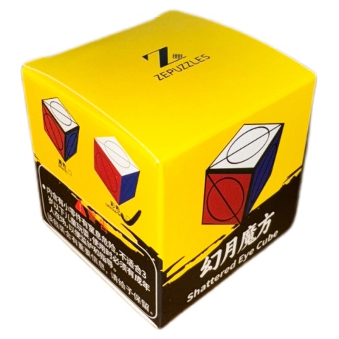 ZePuzzles Shattered Eye Cube ZePuzzles Shattered Eye Cube