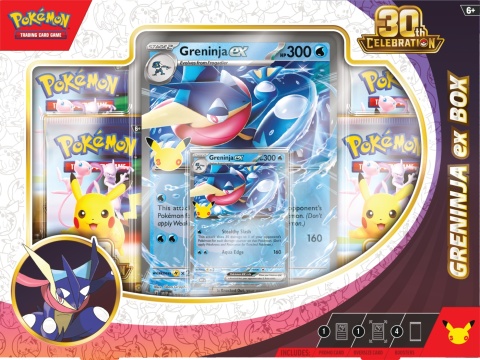 Pokémon TCG: 30th Celebration - Ex Box - Greninja ex