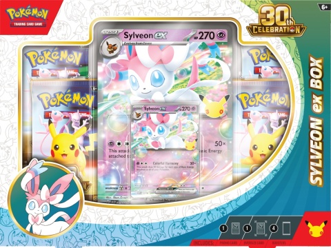Pokémon TCG: 30th Celebration - Ex Box - Sylveon ex