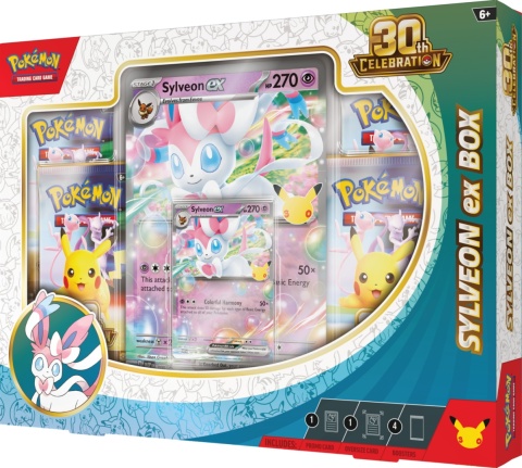 Pokémon TCG: 30th Celebration - Ex Box - Sylveon ex